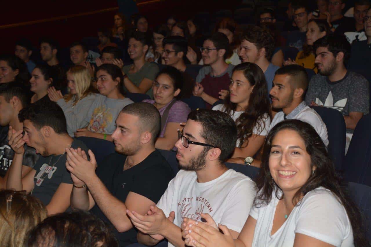 כנס מתגייסים בתיאטרון גבעתיים, צילום: באדיבות העירייה