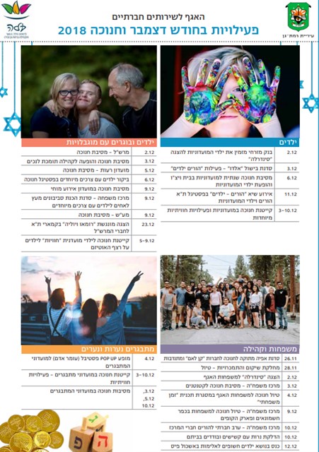 אירועי חנוכה ברמת גן