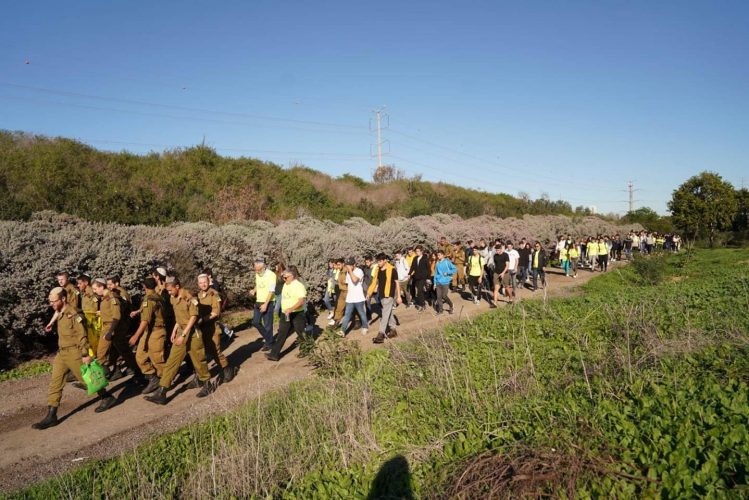 צעדת דניאל פומרנץ צילום: אילן ספירא