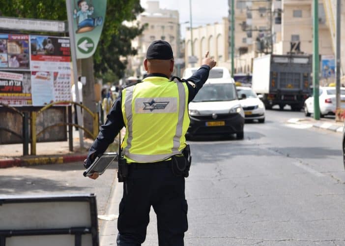 מבצע רכבי הסעות צילום משטרה