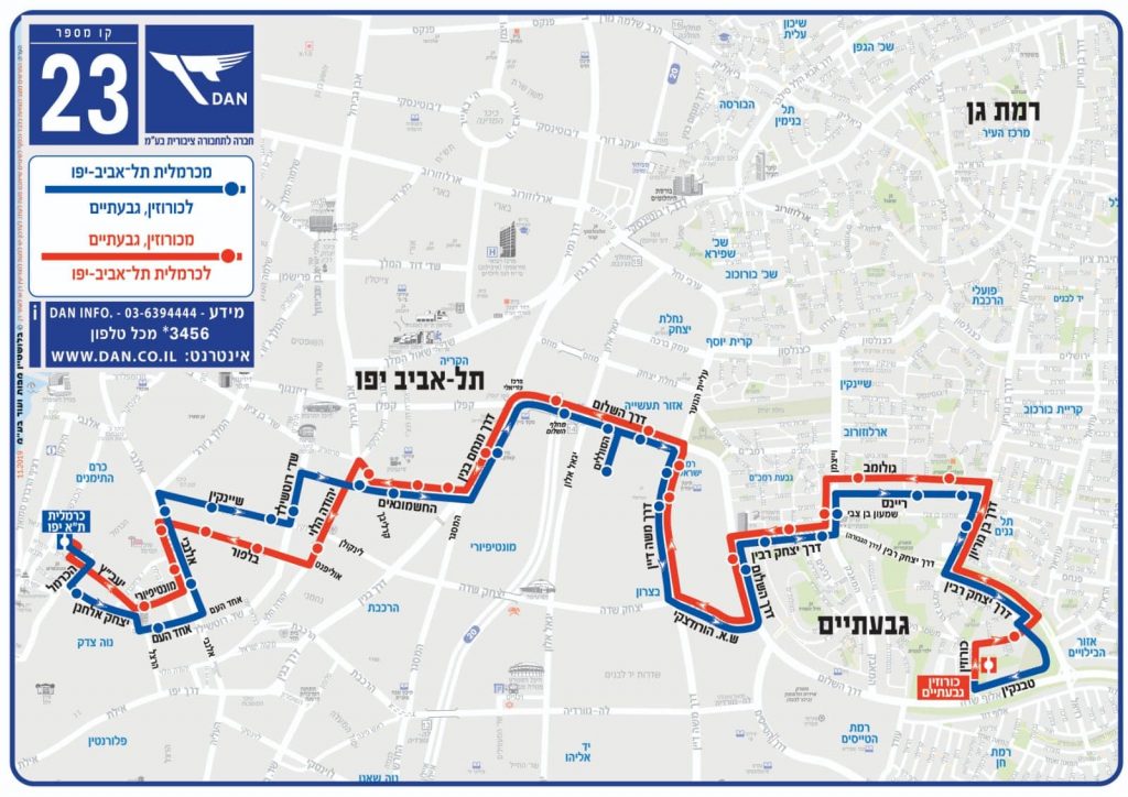 שיפורים עתידיים בקו 23