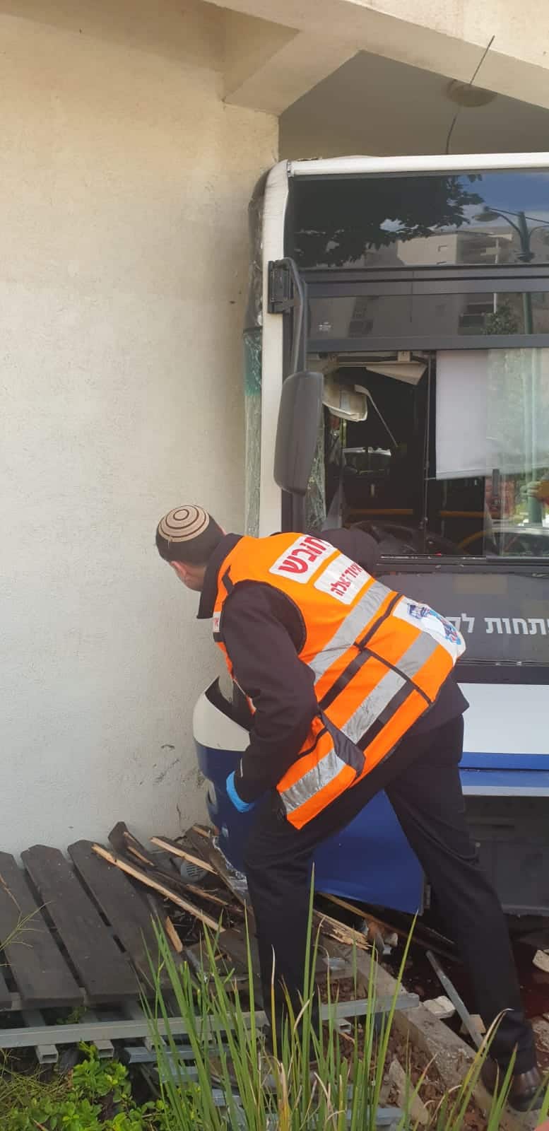 תאונה בר"ג צילום איחוד הצלה
