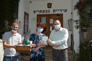 שחר שמש בנקום השלישי. צילום: עיריית גבעתיים