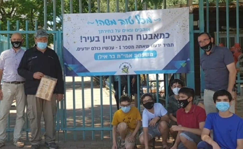 משה והתלמידים. צלם: בועז גוטמן