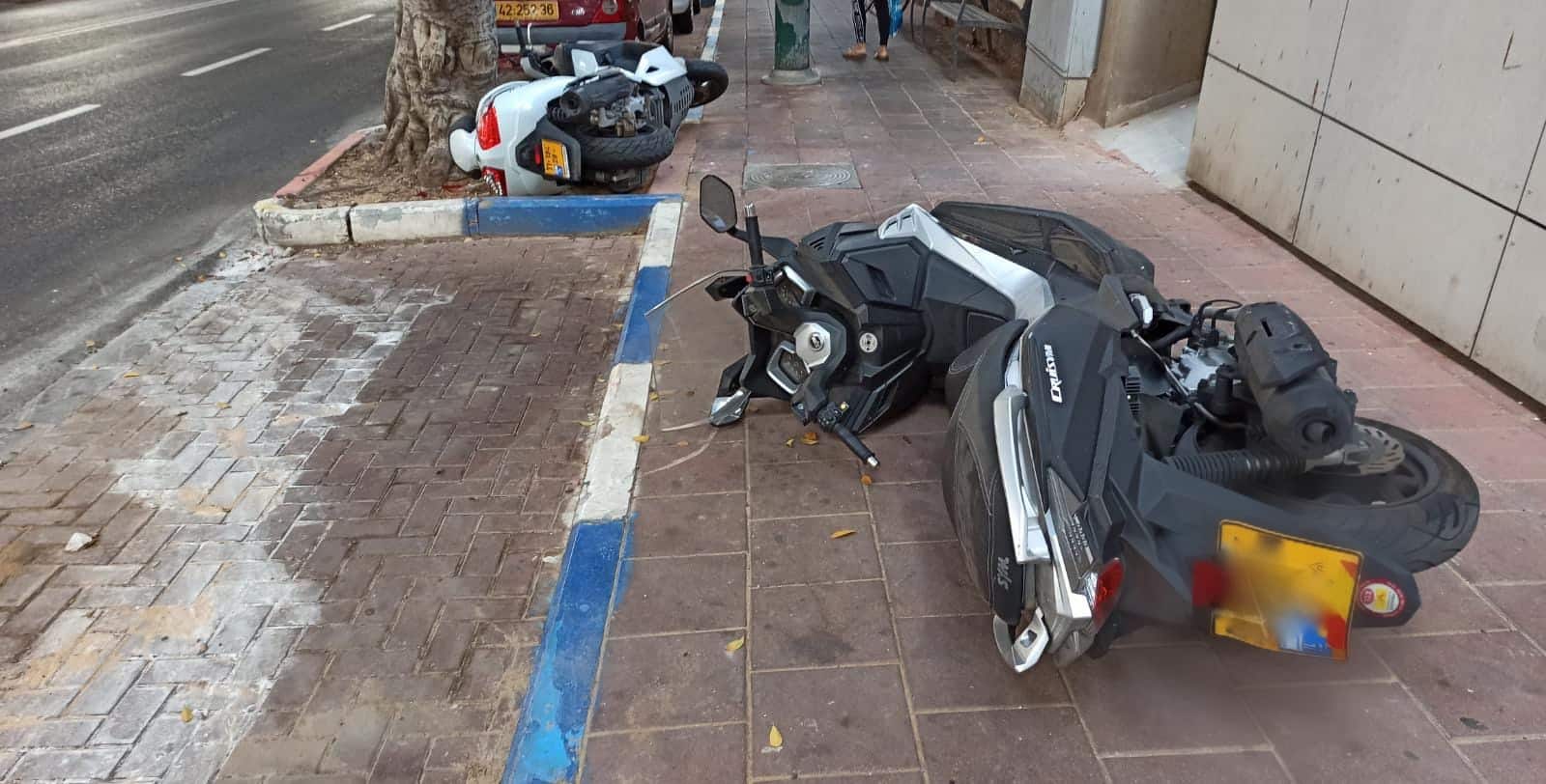 ונדליזם ברחוב הרצל ברמת גן