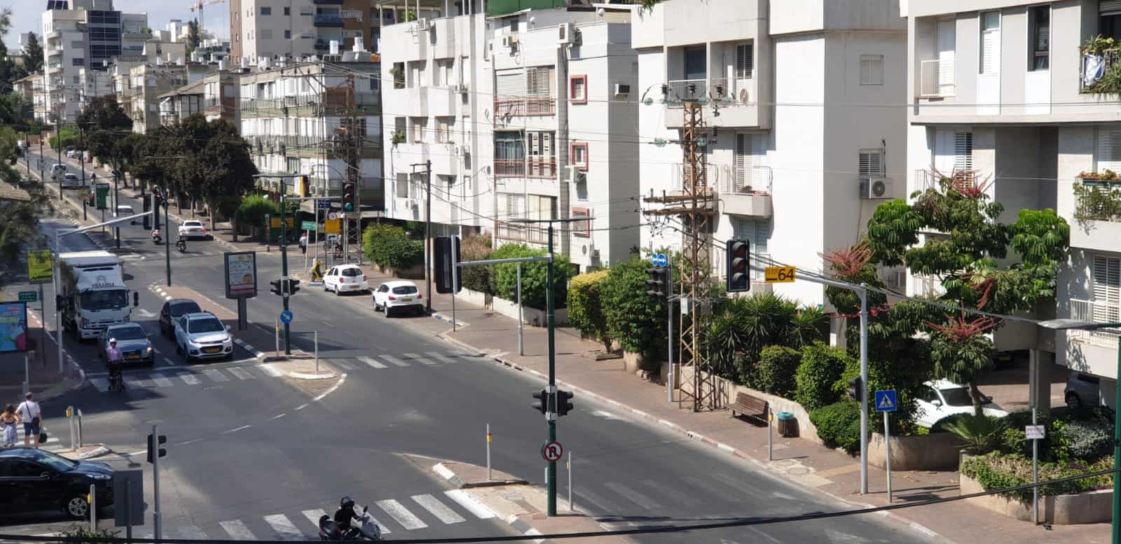 רחוב בן גוריון ברמת גן. צילום: מערכת האתר