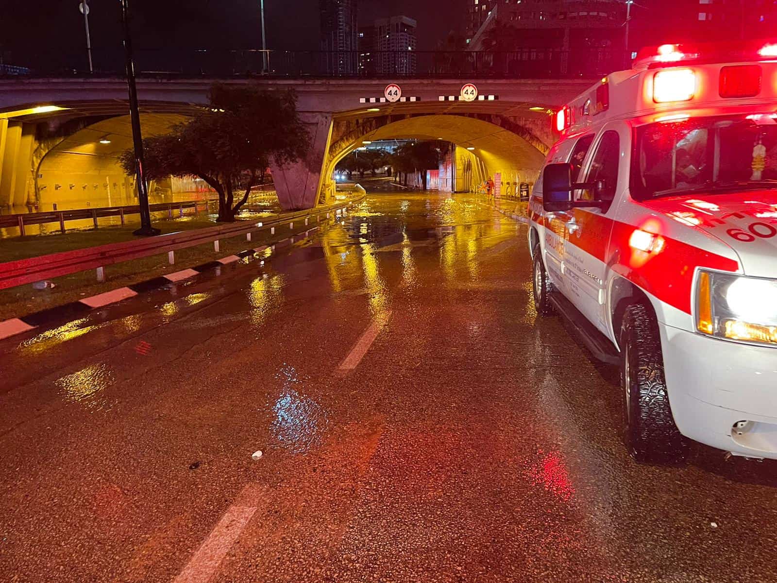 אירוע הצפה בר”ג צילום יששכר ויס תיעוד מבצעי מד”א