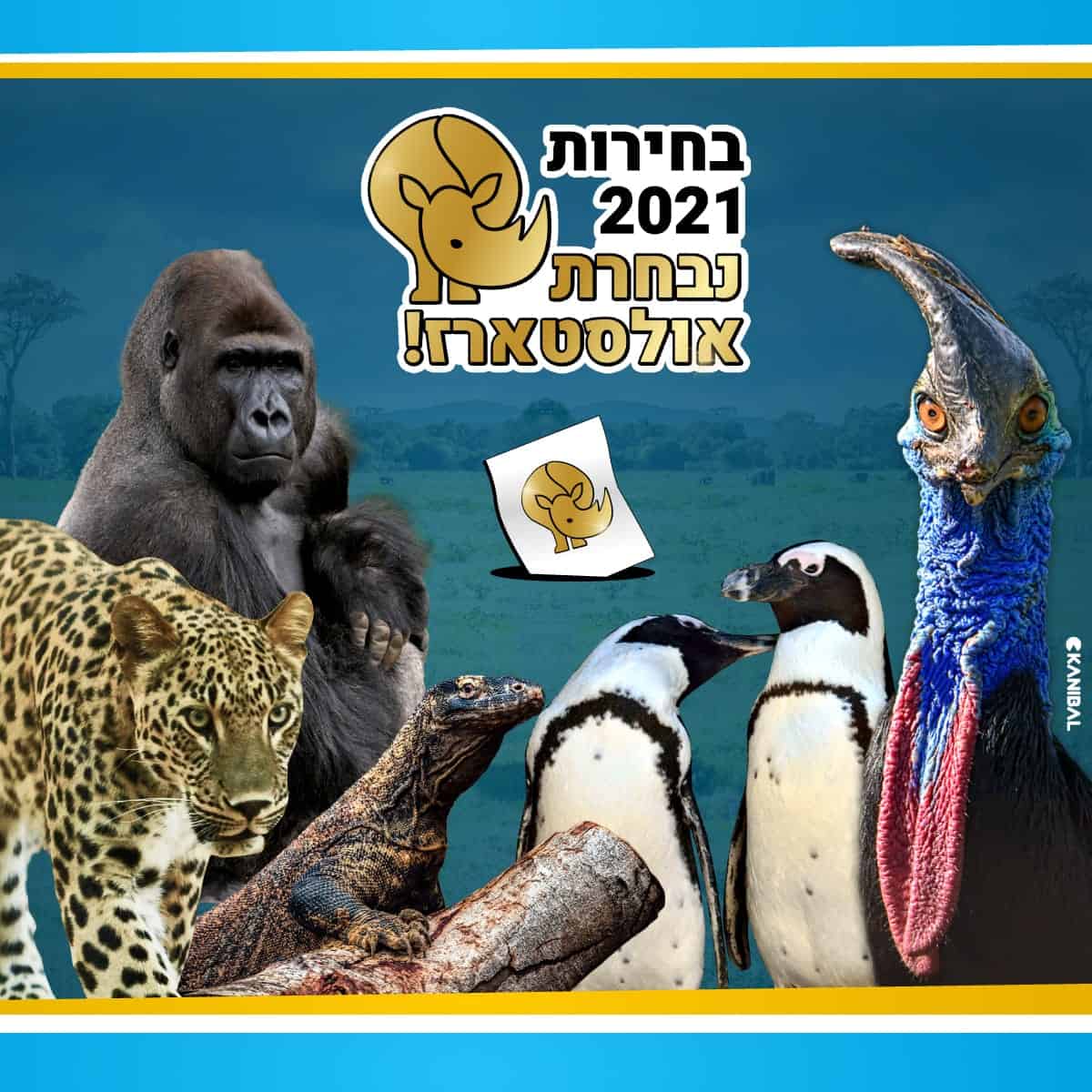 בחירות אולסטארס בספארי (צילום דוברות הספארי)