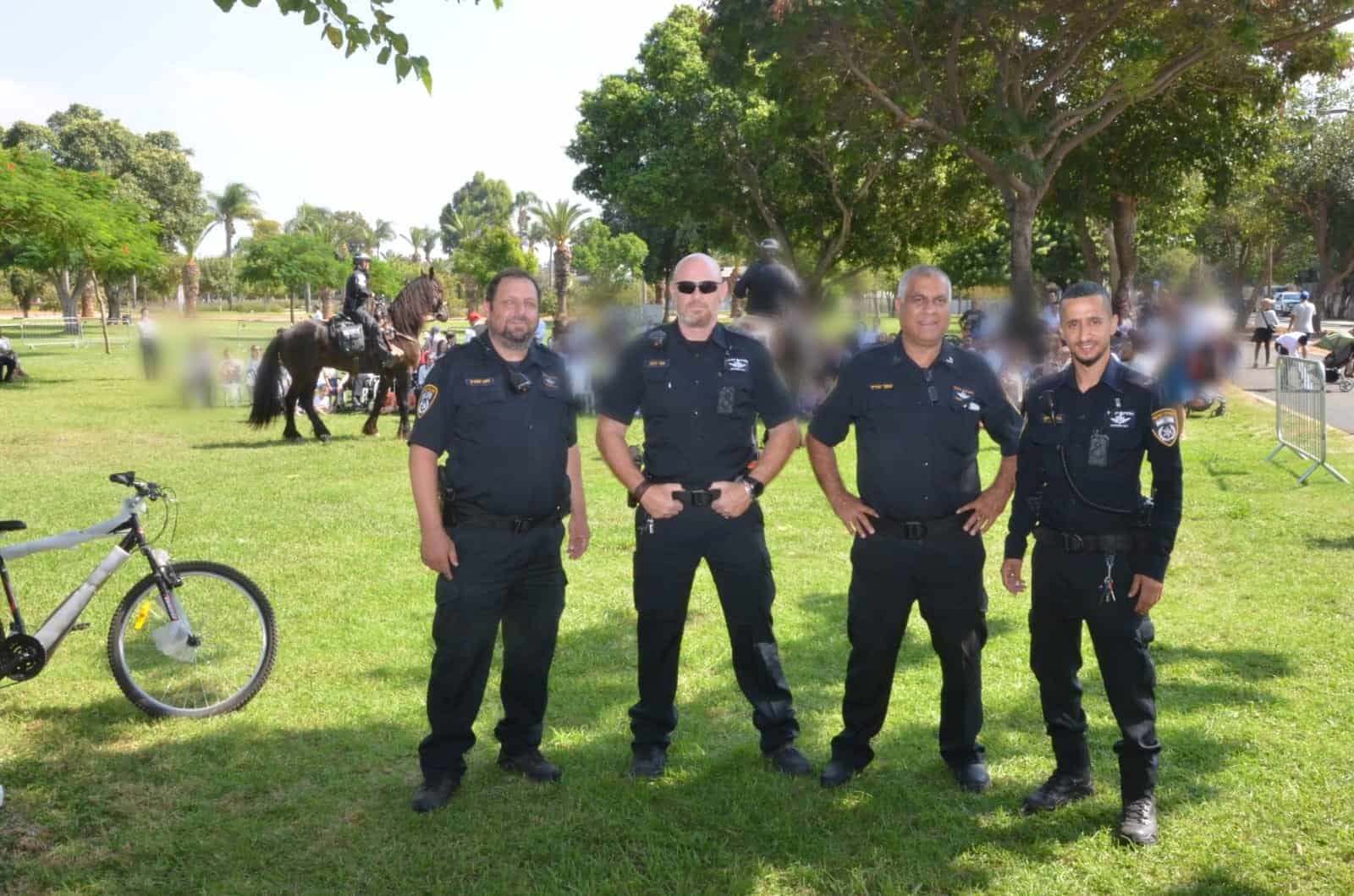 יום קהילה ומשטרה לילדים חולי בסיסטיק פיברוזיס ברמת גן