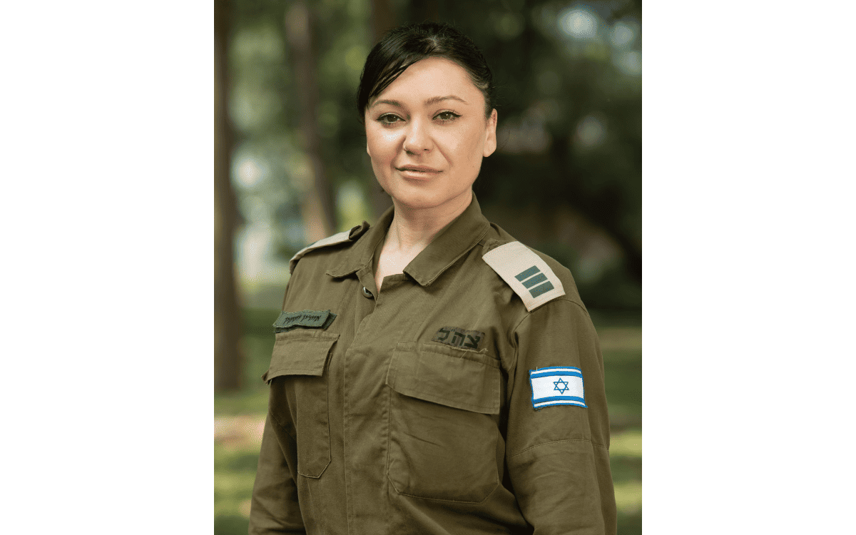 סרן (מיל’) איירין ליטקין. צילום: דובר צה”ל