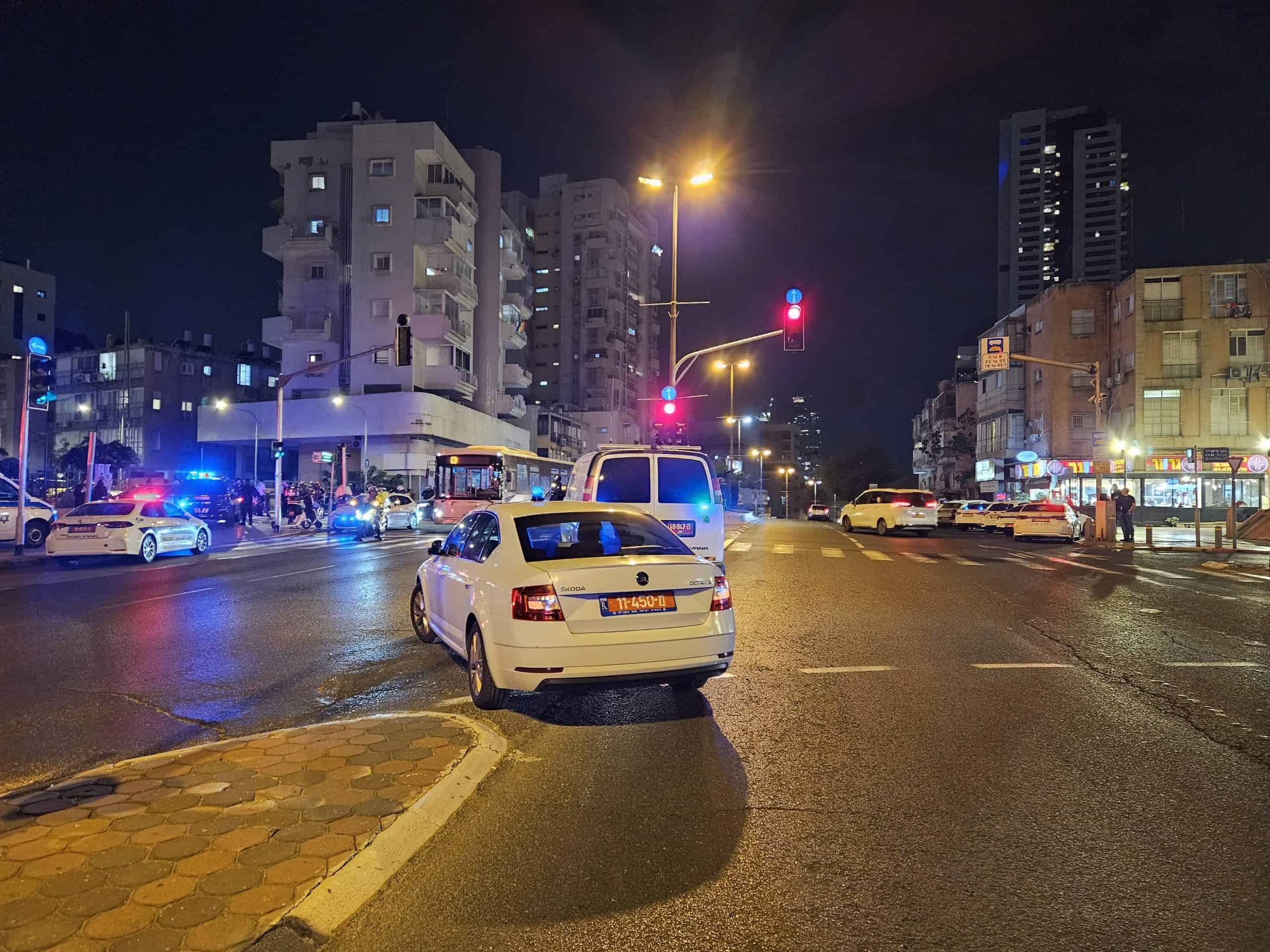 כוחות המשטרה בזירת האירוע | צילום: משטרת ישראל