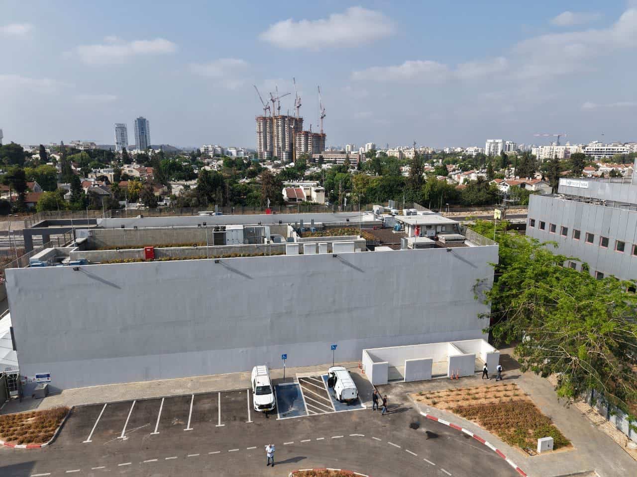 תחנת המשנה החדשה בגבעתיים. צילום: יוסי וויס