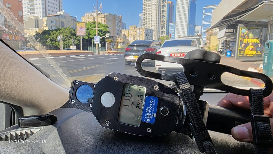 אכיפה בסופ"ש ברמת גן וגבעתיים. צילום: דוברות המשטרה