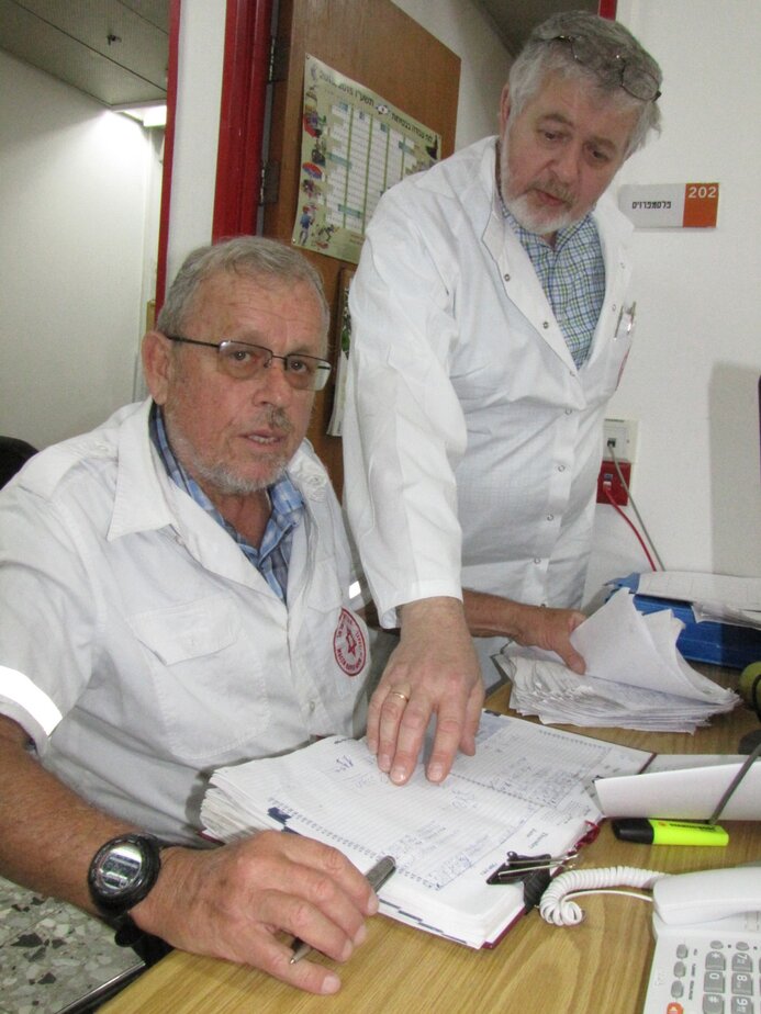 הרב משה גרלנטר. צילום: יו"ר ארגון תורמי דם מתנדבים יואב בר זאב