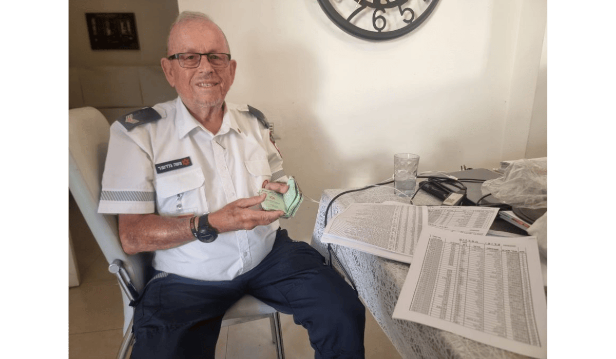 משה גלרנטר. צילום: מירי דולינסקי שבו