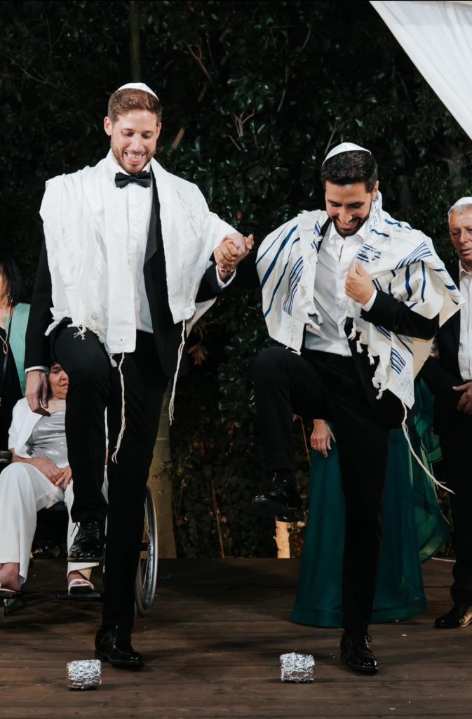 ישראל זרי עם ניב. צילום: יוסי שטיינר