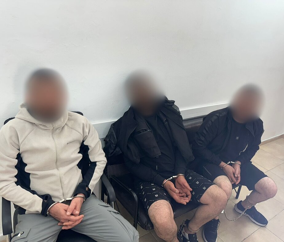מעצר השב"חים; קרדיט צילום: דוברות המשטרה.
