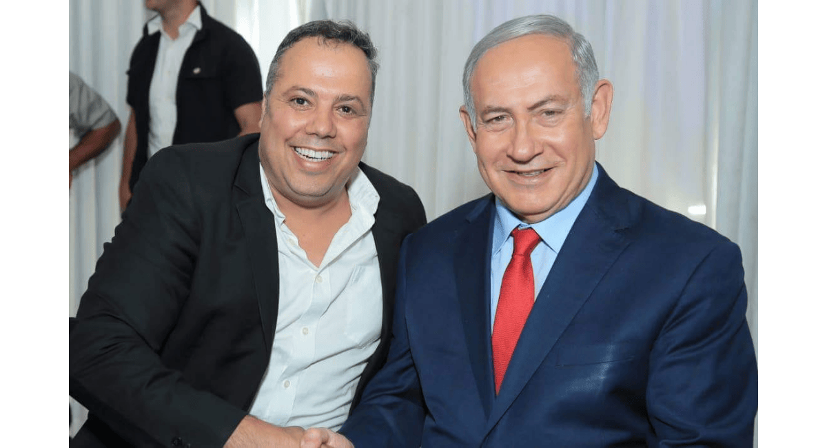 משה רווח עם בנימין נתניהו. צילום פרטי