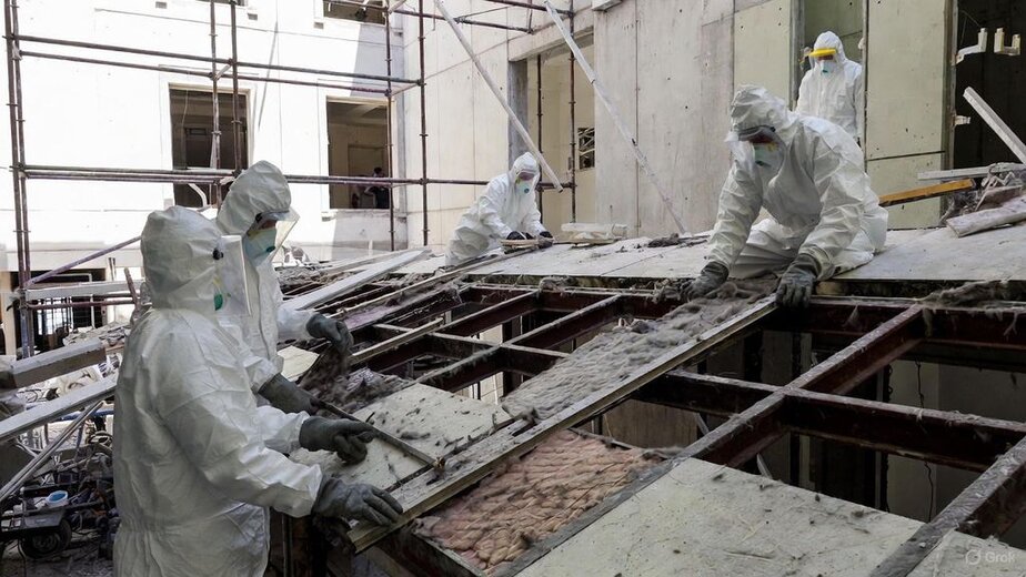 כיצד מתבצע תהליך פינוי אסבסט לפי החוק בישראל?