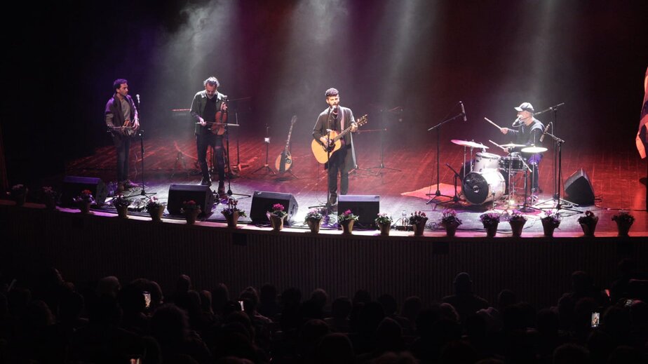 דניאל וייס בהופעה. צילום: מקס בלזנוב, רקורד הפקות