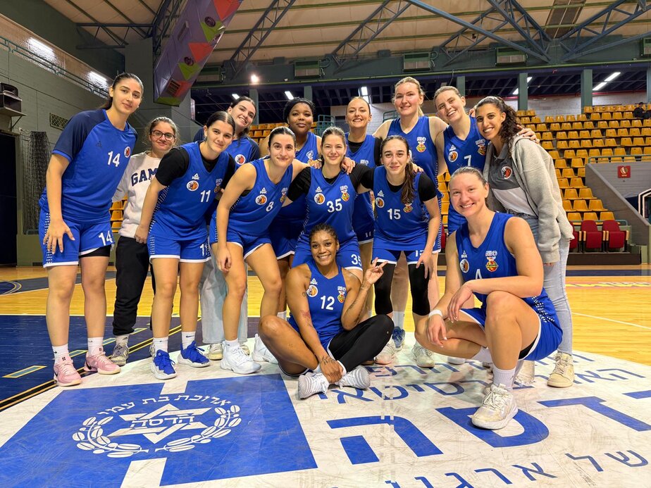 מכבי רמת גן נשים כדורסל. צילום: באדיבות מכבי רמת גן נשים