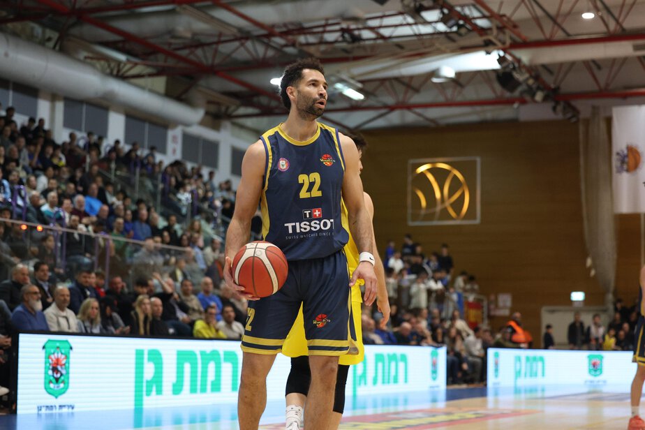 דרו קרופורד, מכבי "קבוצת כנען" רמת גן צילום: שקד אבן, באדיבות "מכבי קבוצת כנען" רמת גן