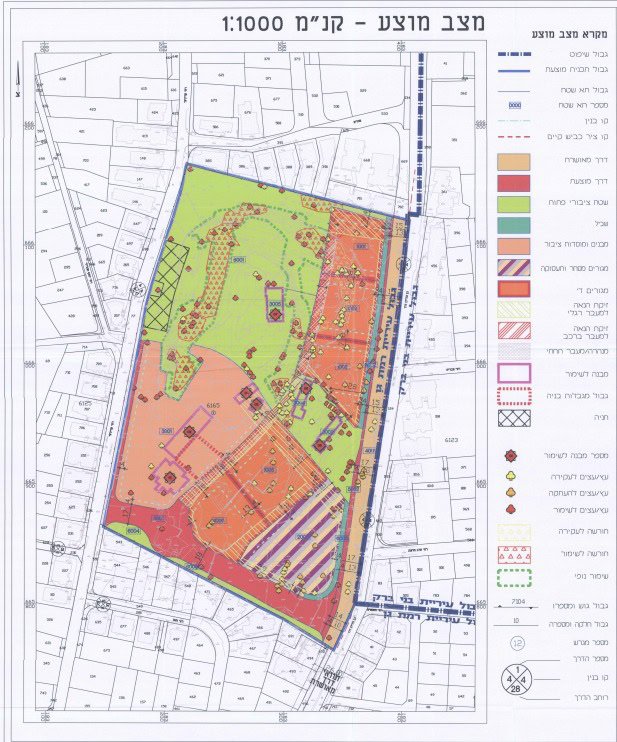 תשריט מתוך אתר מינהל התכנון