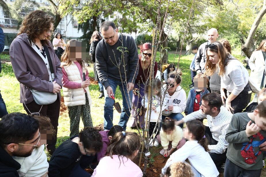 ט"ו בשבט בגבעתיים. צילום: עיריית גבעתיים