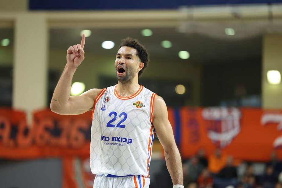 דרו קרופורד. צילום: גיא ביטמן באדיבות מכבי "קבוצת כנען" רמת גן