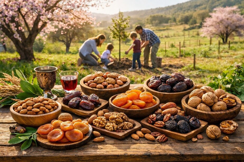 ט"ו בשבט באדיבות חלי ממן. צילום: יח"צ