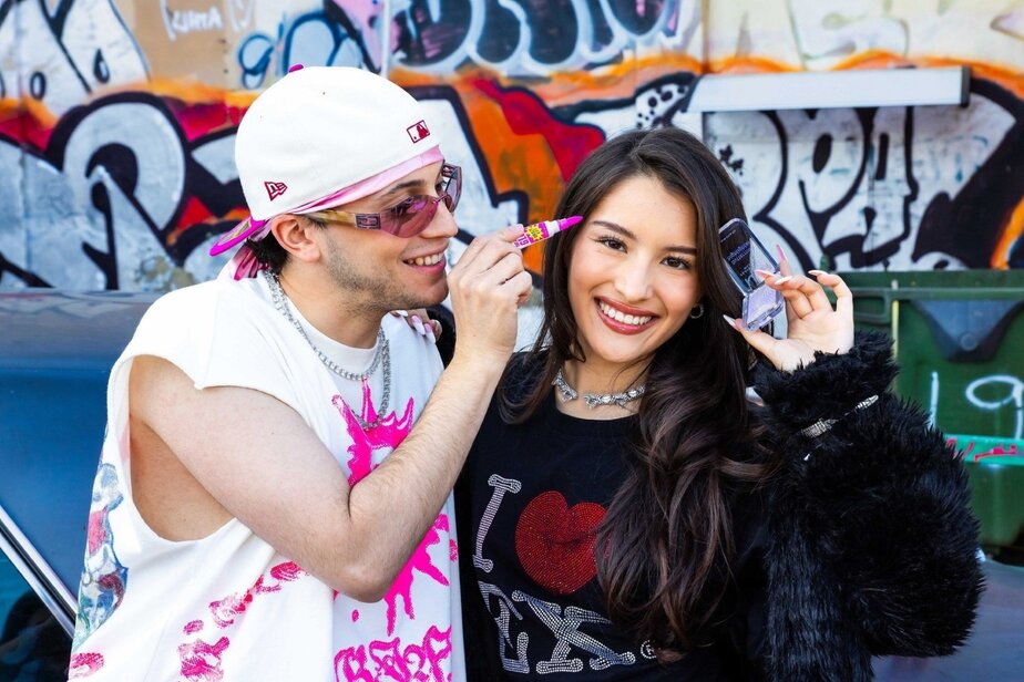 שחר טבוך עם נועה טקה. צילום: עלמה פרידן