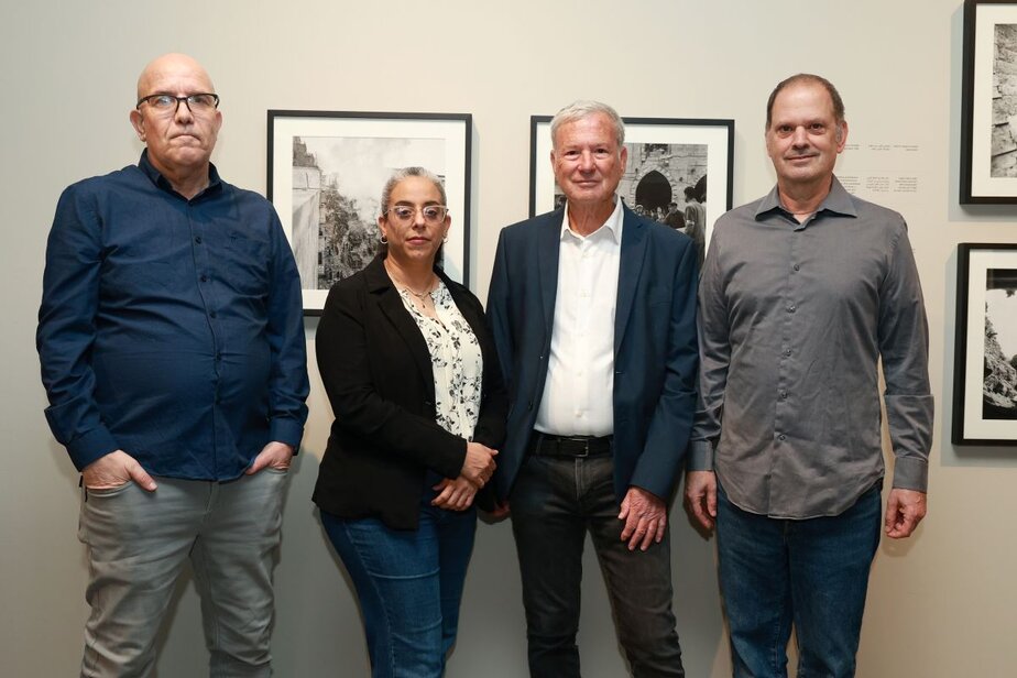 רואי פרסול גיל עומר, יהודה בראון, צפנת שובל, גיא רז. צילום דנה קופל