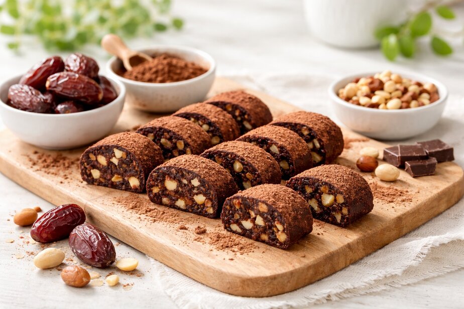 חטיף תמרים בטעם שוקולד באדיבות חלי ממן