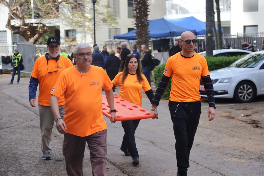 תרגיל חירום עירוני בגבעתיים. צילום: עיריית גבעתיים