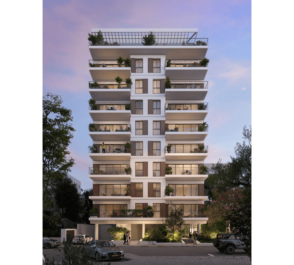 הבית בקיריל 9 רמת גן. הדמיה Alex Lubimov