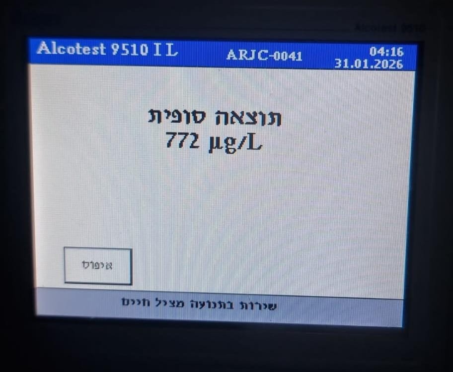 מבצע אכיפה מחוז דן בסופ"ש. צילום: דוברות המשטרה