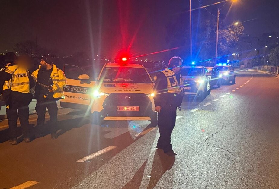 מבצע אכיפה מחוז דן בסופ"ש. צילום: דוברות המשטרה