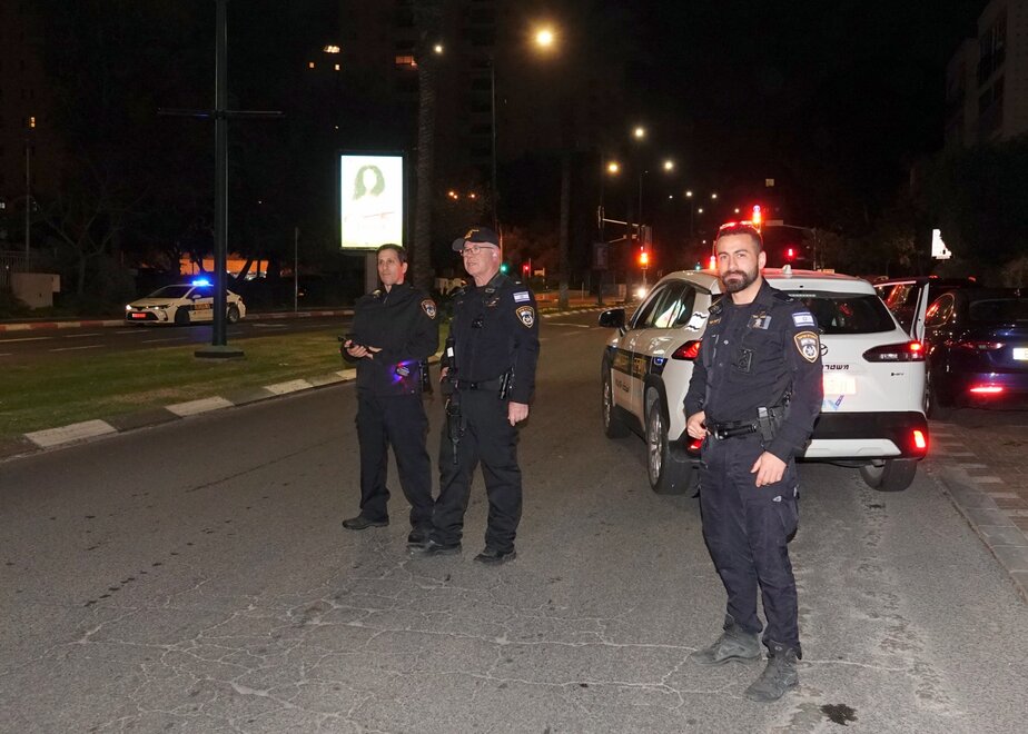 אכיפה בסופ"ש ברמת גו גבעתיים והסביבה. צילום: דוברות המשטרה