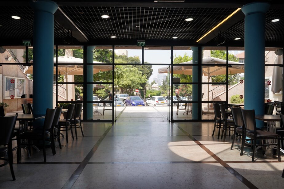 מתחם ה-"Safe Work" צילום: דוברות עיריית רמת גן