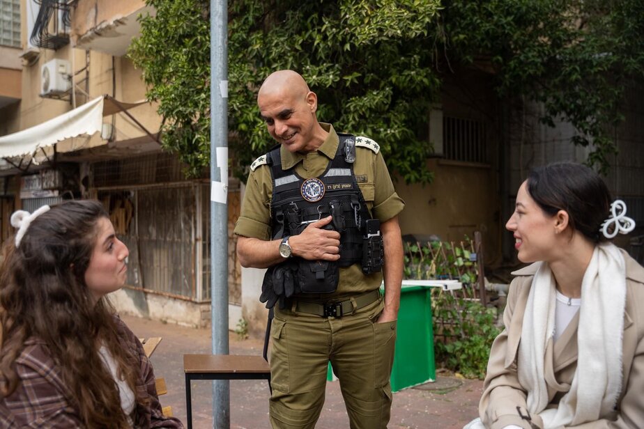 מפקד נפת גנים, אל"ם יהונתן רז. צילום: דובר צה"ל