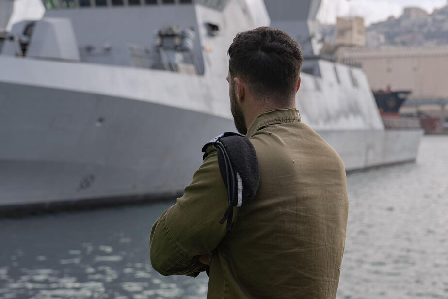 סגן א' מרמת גן סיים את קורס החובלים היוקרתי. צילום: דובר צה"ל