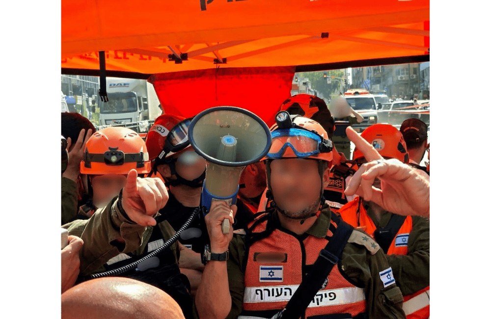 גדוד החילוץ 951 בנפת גנים במחוז דן. צילום: דובר צה"ל