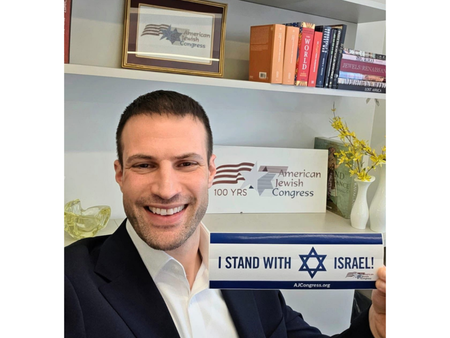 אסף וייס סגן ראש עיריית רמת גן וסגן נשיא הקונגרס היהודי האמריקאי. צילום: עמרי ברם