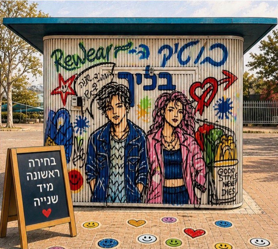 בוטיק בליך “Boutique Rewear”. צילום: לי ג'ורג'י
