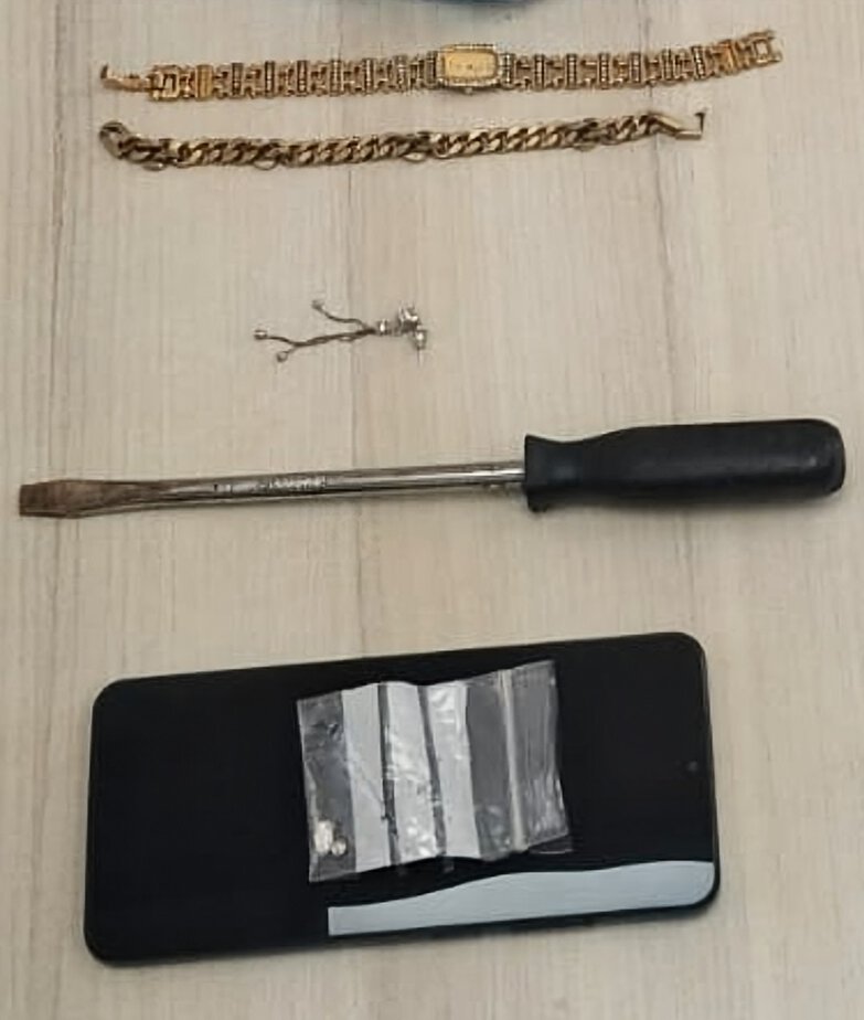 תיעוד שנתפס. צילום: דוברות המשטרה