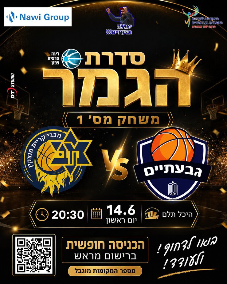 עירוני אליצור גבעתיים העפילה לגמר הפלייאוף. צילום באדיבות המועדון