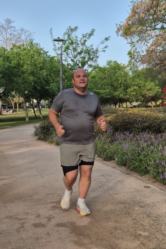גילי בינג בתחילת דרכו - במרוץ הראשון. צילום: תומר וסרמן
