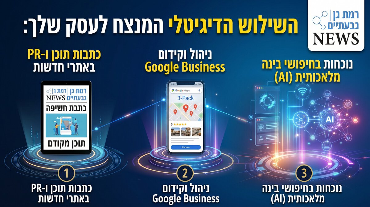 פרסום עסקים באיזור המקומי