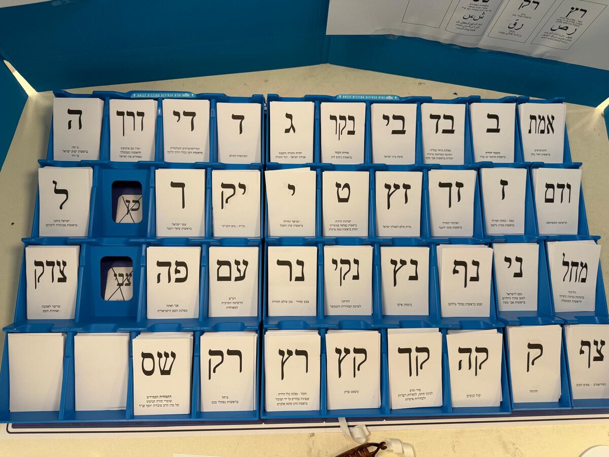 בחירות לכנסת ה-26. צילום רמת גן גבעתיים ניוז
